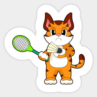 Tiger Badminton Badminton racket Sticker